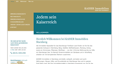 Desktop Screenshot of immo-kaiserreich.de