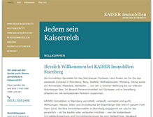 Tablet Screenshot of immo-kaiserreich.de